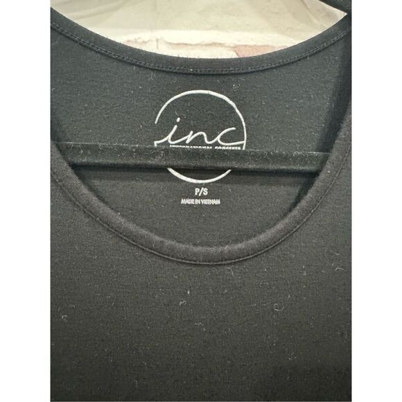 INC INTERNATIONAL CONCEPTS sleeves top with crochet size small petite - Picture 3 of 5